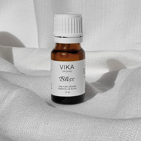 Bliss organic essential oil blend mood boosting vika organic 